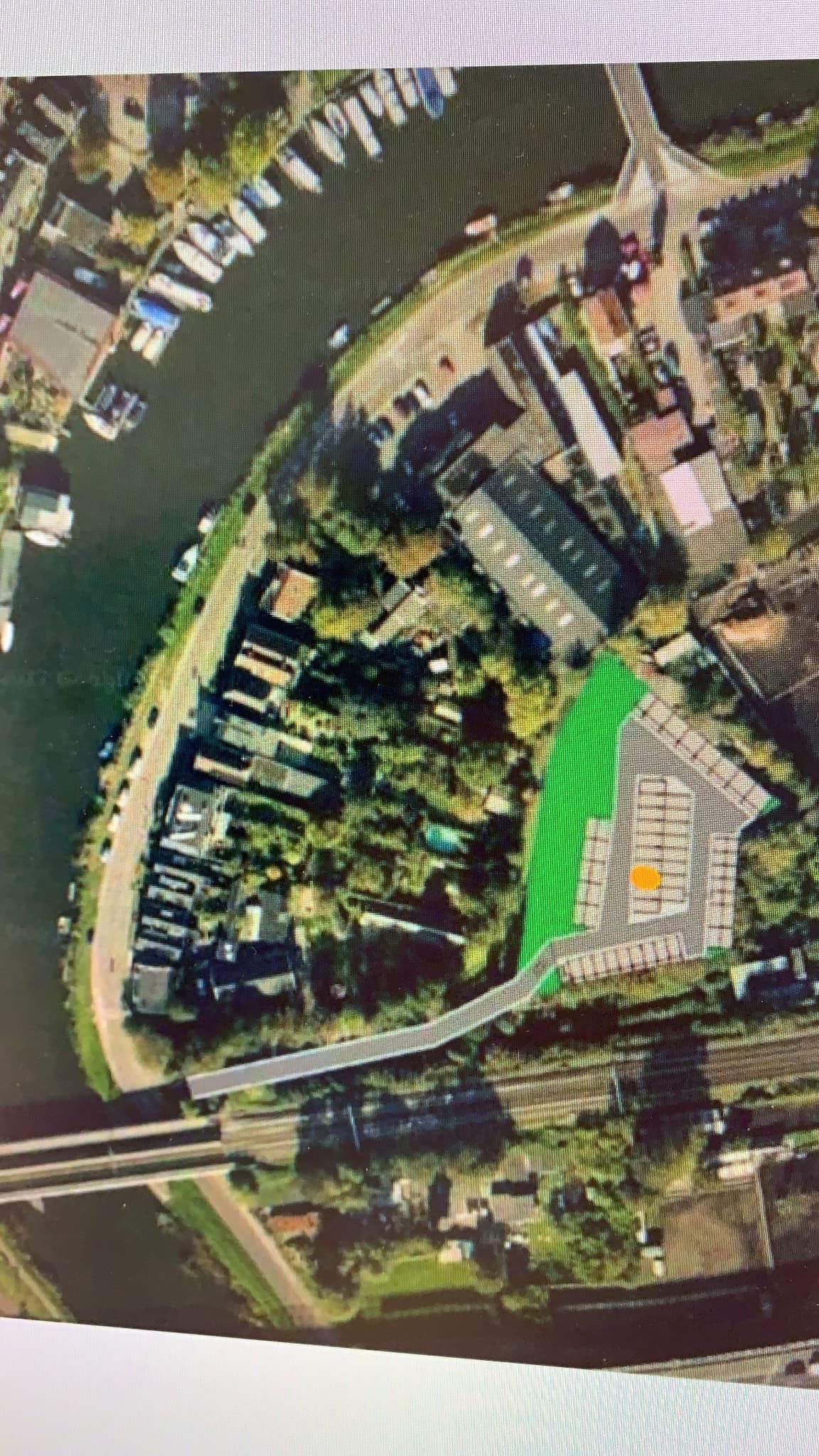 Garage of opstal box buiten de stad en milieu zone