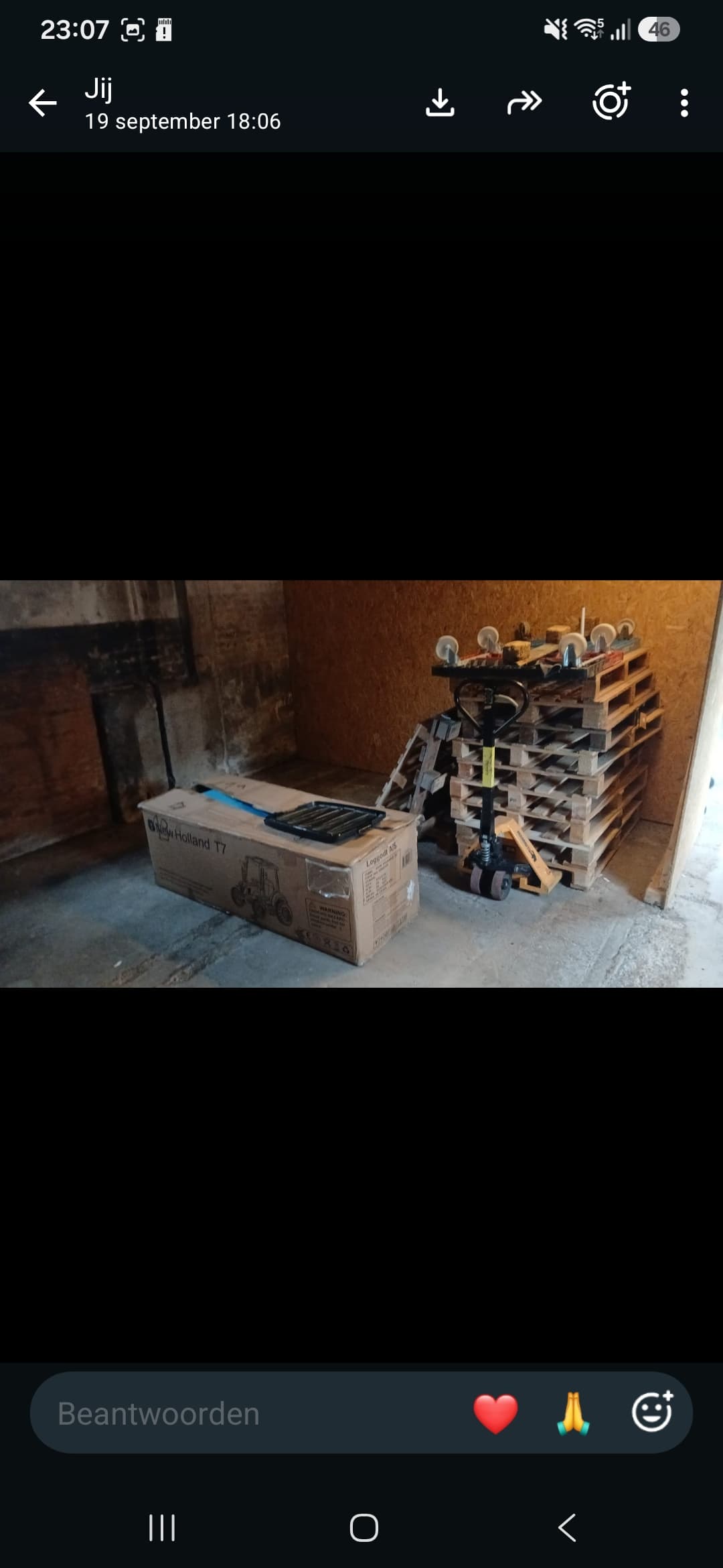 Opslagruimte te huur in oude boerenschuur